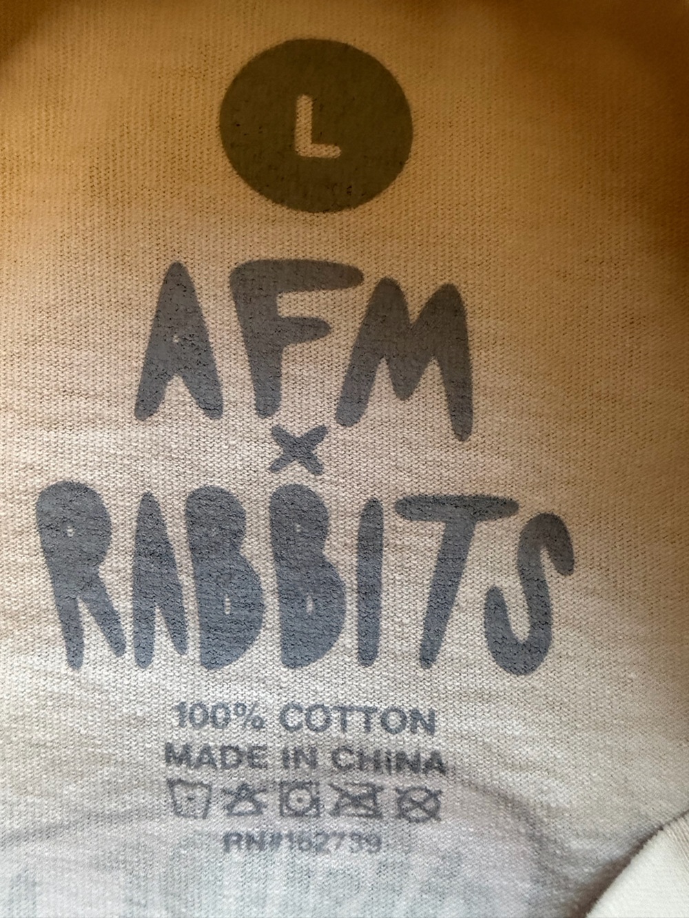 Action Figure Miles x Rabbit Vision Graphic Tee Large - Picture 2 of 5
